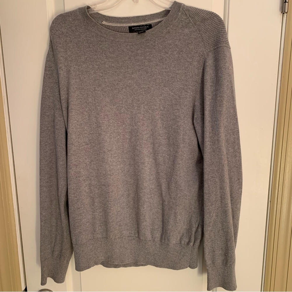 *2/$38*.BANANA REPUBLIC.‎ Cashmere/Cotton Blended Men's Sweaters. Size M